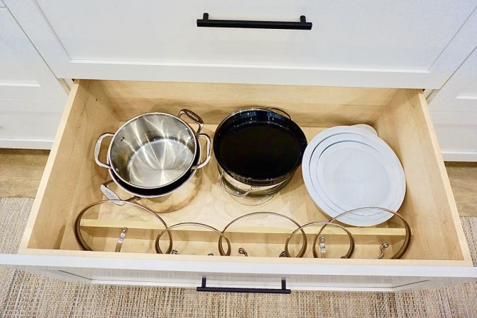 Pot & Pan Lid Organization