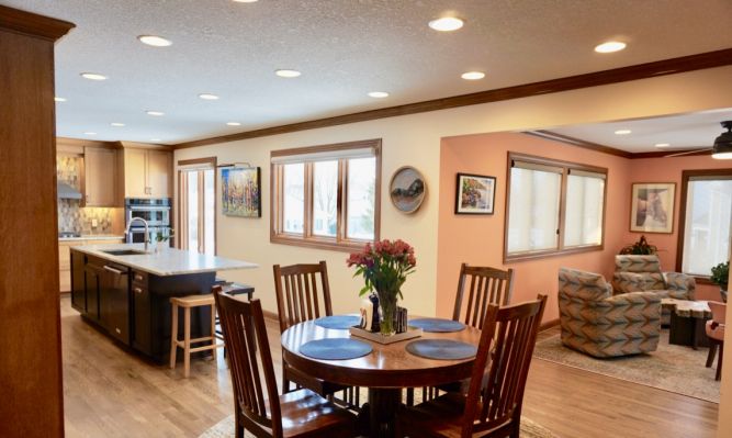 Traditional Kitchen - Dining - Family Room